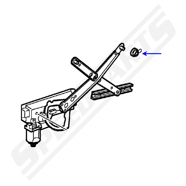 Guide, window roller - 3