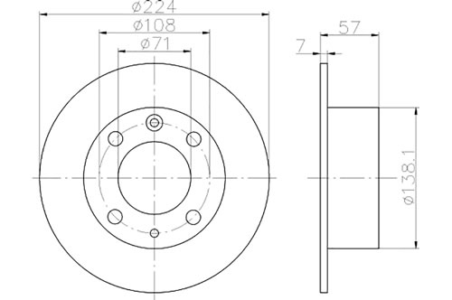 BROMSSKIVA - 2