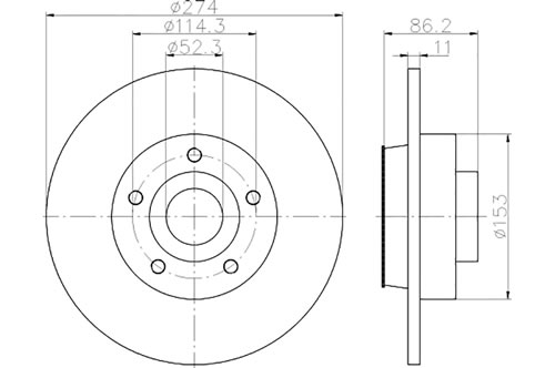 BROMSSKIVA - 2