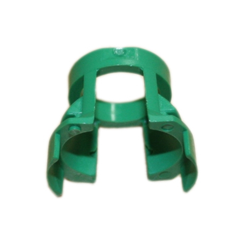 Snap-lock oil cooler pipe