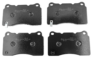 Bromsbelägg 9-5 Fram 18"+ - 2