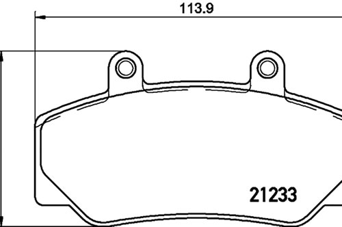 BROMSKLOTSSATS - 2