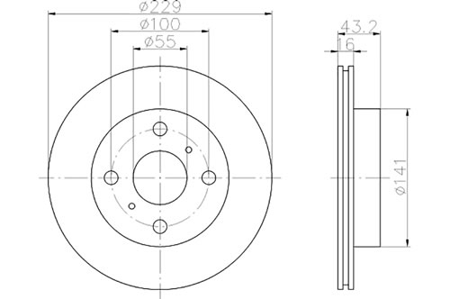 BROMSSKIVA - 2