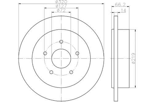BROMSSKIVA - 2