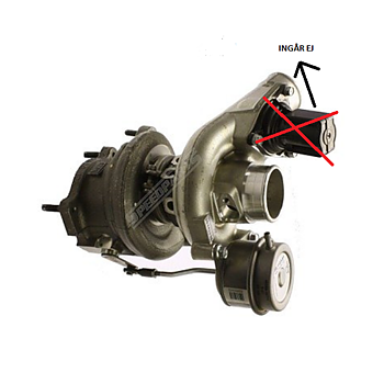 Uppgraderingsturbo Steg 2 Billet 9-3 2,8T 06-10