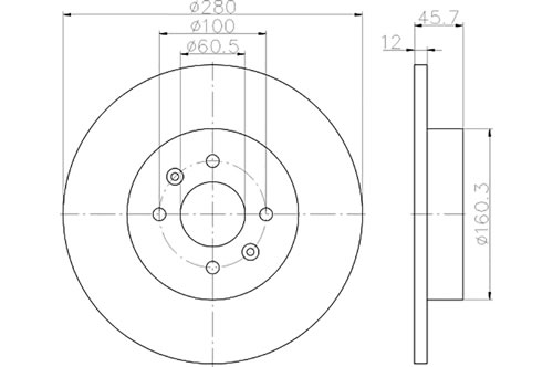 BROMSSKIVA - 2