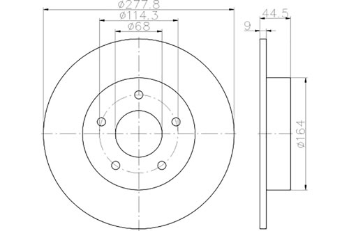 BROMSSKIVA - 2