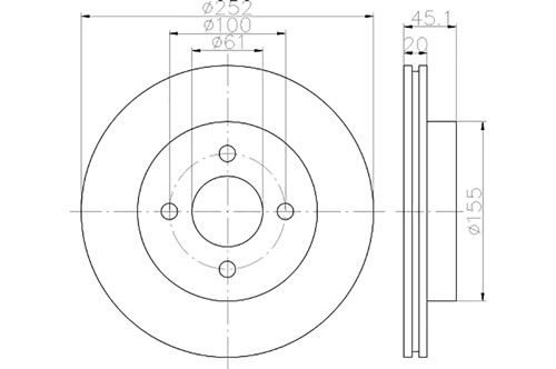 BROMSSKIVA - 2