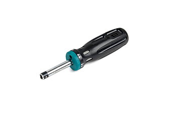 Bit screwdriver with latch