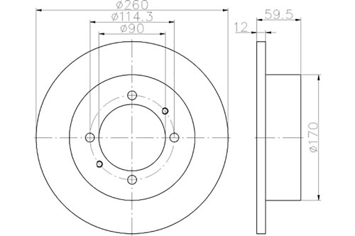 BROMSSKIVA - 2