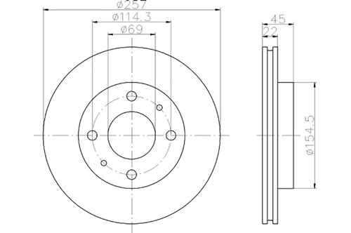 BROMSSKIVA - 2
