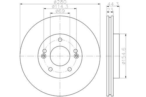 BROMSSKIVA - 2