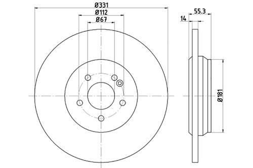 BROMSSKIVA - 2