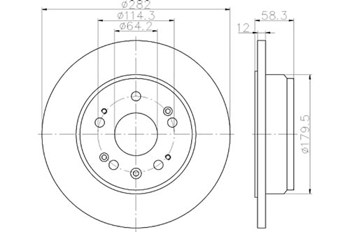 BROMSSKIVA - 2