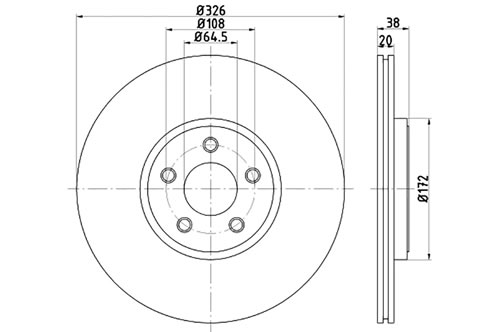 BROMSSKIVA - 2