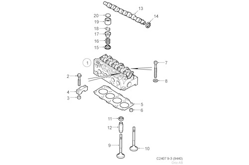 Cylinderhuvudpackning
