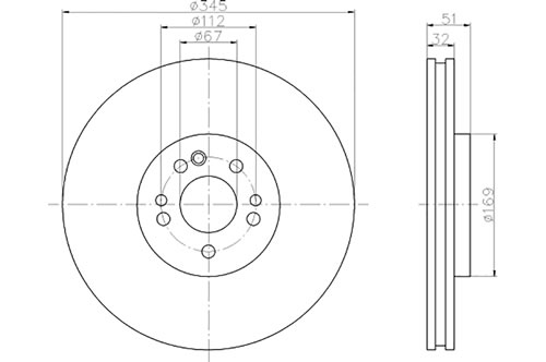 BROMSSKIVA - 2