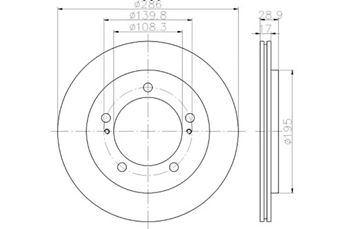 BROMSSKIVA - 2