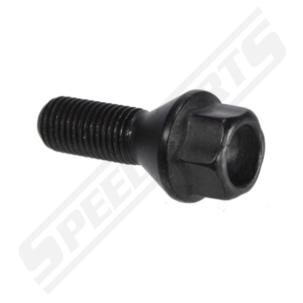 Wheel bolt Black M12 20pack - 2