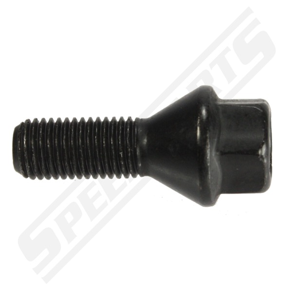 Wheel bolt Black M12 20pack