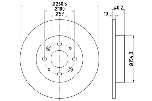 BROMSSKIVA - 2