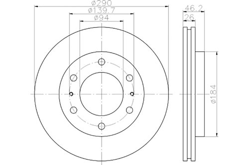 BROMSSKIVA - 2