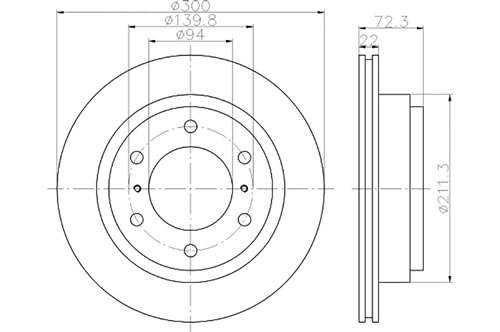 BROMSSKIVA - 2