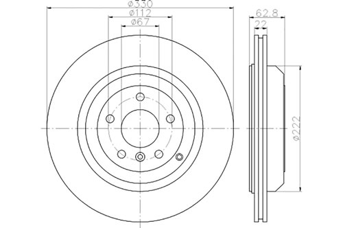 BROMSSKIVA - 2