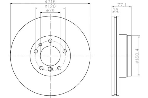 BROMSSKIVA - 2
