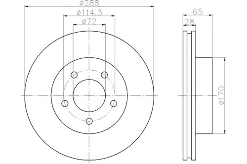 BROMSSKIVA - 2