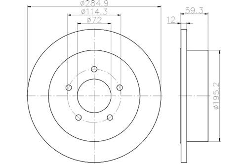 BROMSSKIVA - 2