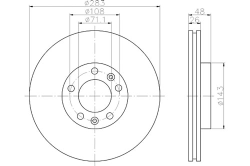 BROMSSKIVA - 2