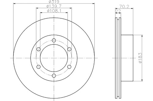 BROMSSKIVA - 2
