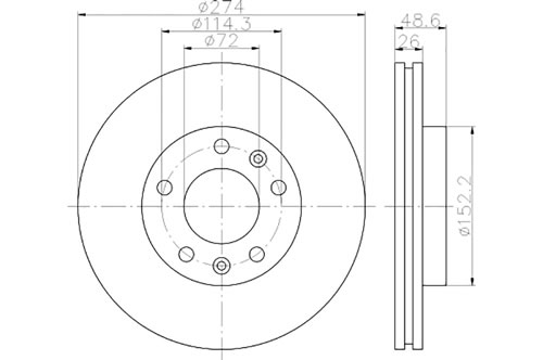 BROMSSKIVA - 2