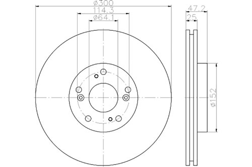 BROMSSKIVA - 2