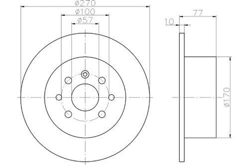 BROMSSKIVA - 2