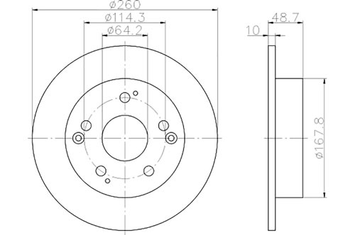 BROMSSKIVA - 2