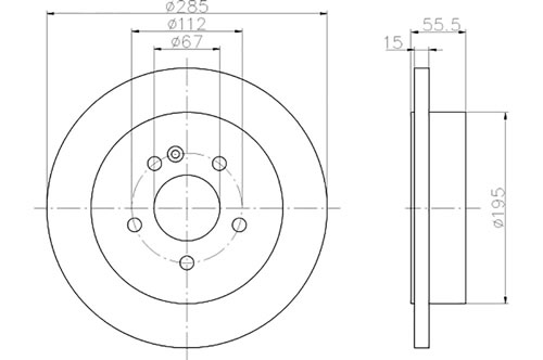 BROMSSKIVA - 2