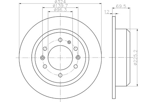 BROMSSKIVA - 2