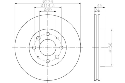 BROMSSKIVA - 2