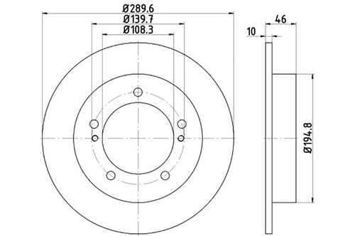 BROMSSKIVA - 2