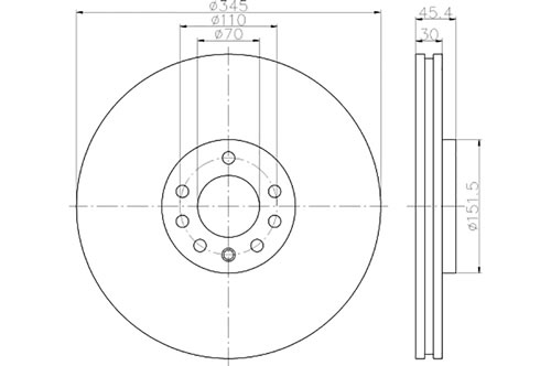 BROMSSKIVA - 2