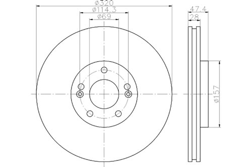 BROMSSKIVA - 2