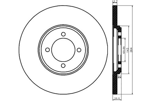 BROMSSKIVA - 2