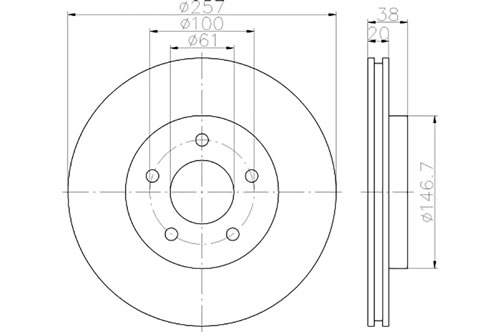 BROMSSKIVA - 2
