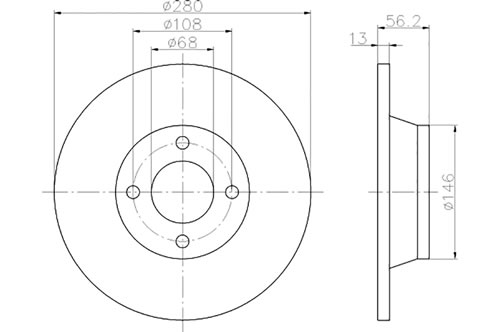 BROMSSKIVA - 2