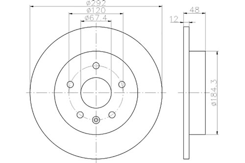 BROMSSKIVA - 2