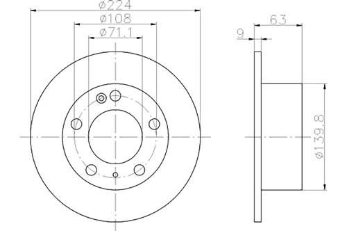 BROMSSKIVA - 2