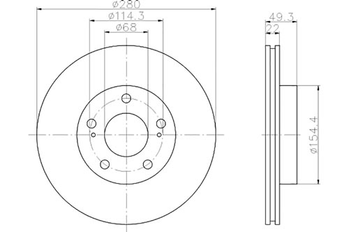 BROMSSKIVA - 2