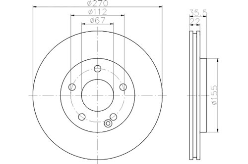 BROMSSKIVA - 2
